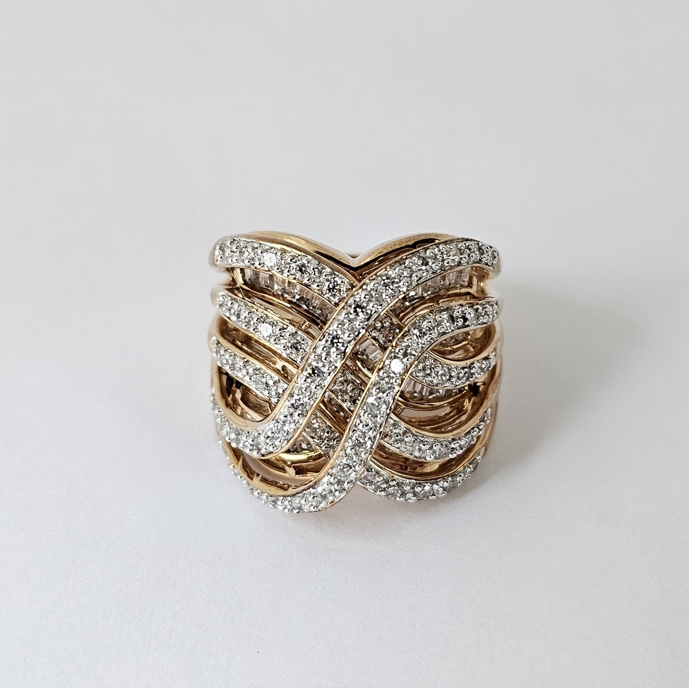 Gorgeous Victoria Wieck Absolute Gemstones & Vermeil Ring Sz 6! - Picture 3 of 11